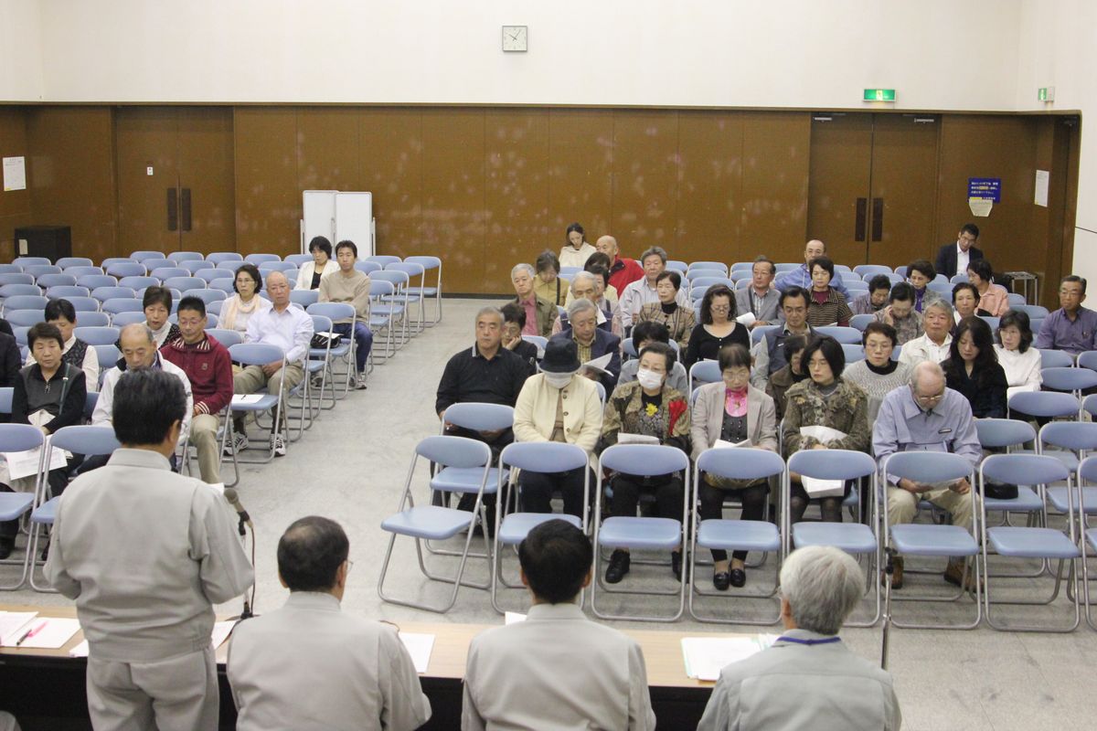 平成23年度 町政懇談会（2011年10月17日） 写真 5