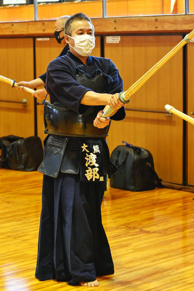健闘した町剣道選手