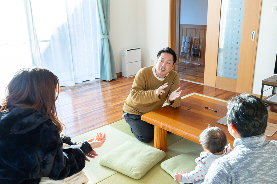 先輩移住者との交流