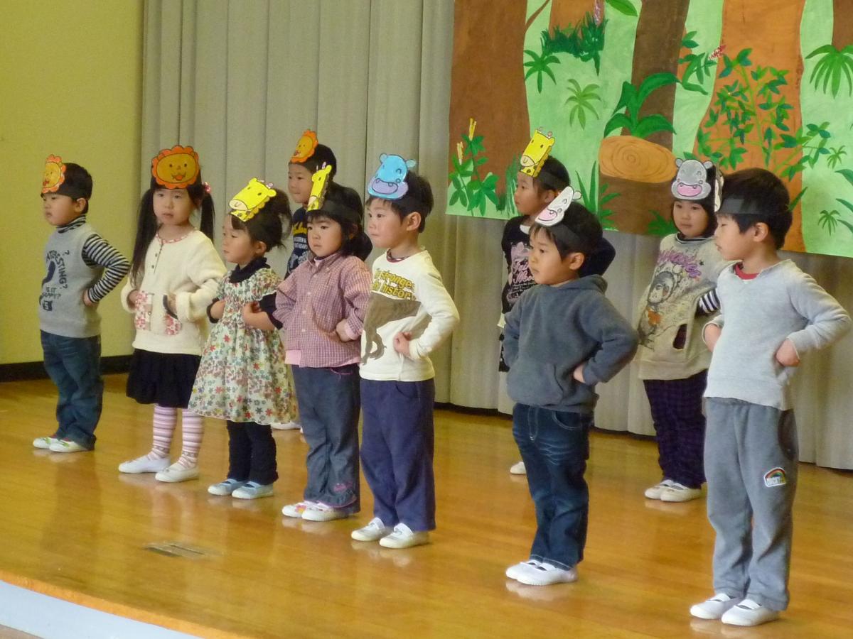 熊町幼稚園「生活発表会」（2010年1月22日撮影） 写真 6