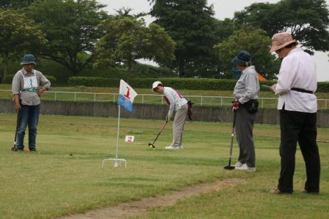 優勝を決めた「グラウンドゴルフ」、総合優勝も大熊町が勝ち取りました