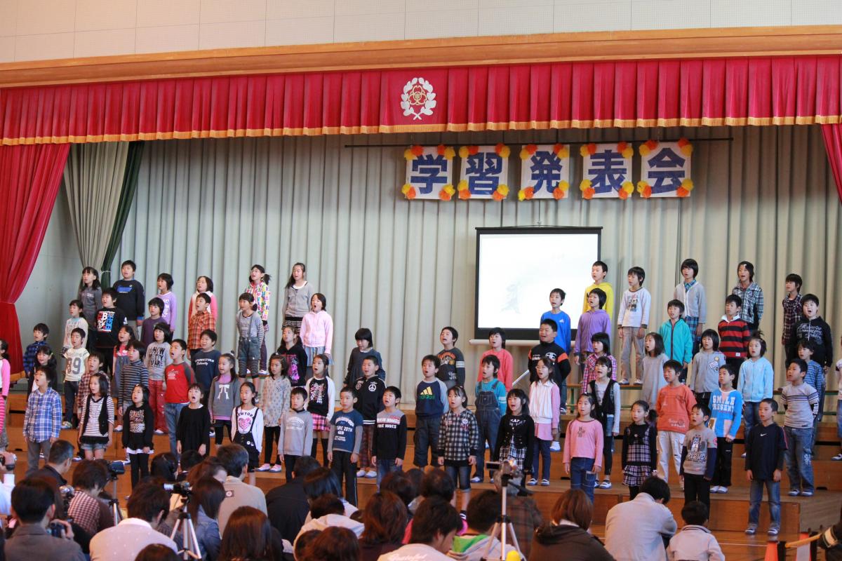 大野小学校「学習発表会」（2010年10月23日撮影） 写真 2