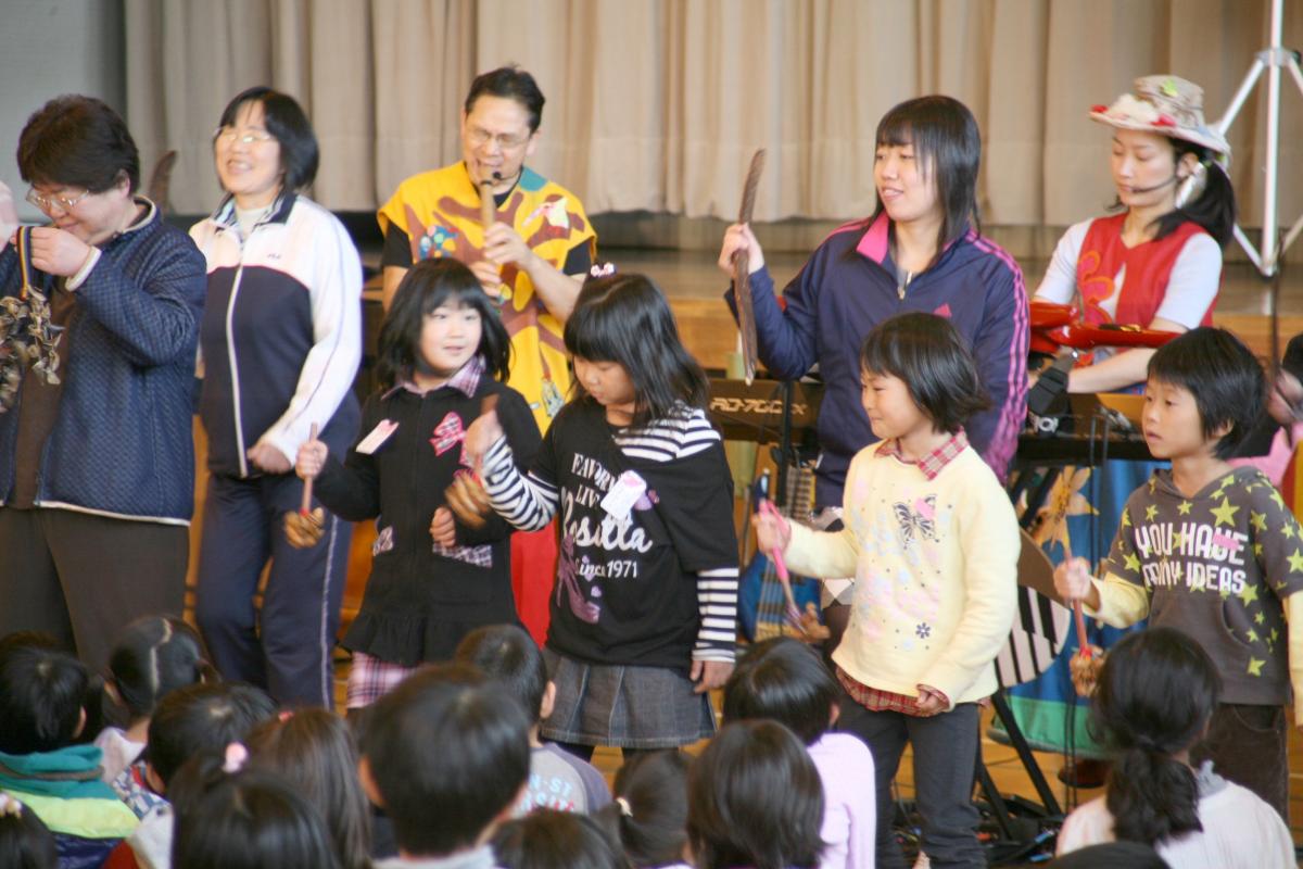 大野小学校　鑑賞教室（2010年11月24日） 写真 5