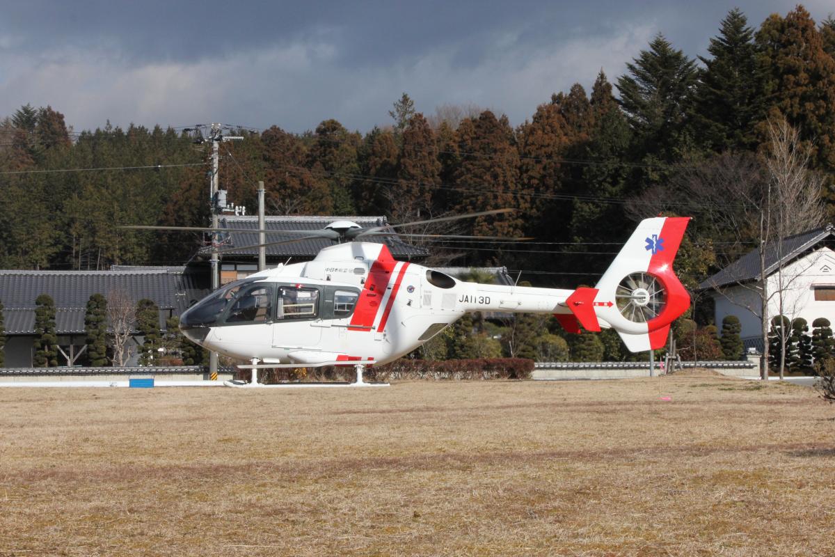 医療ヘリ試乗会（2011年1月23日） 写真 3