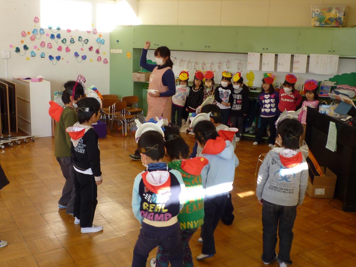 熊町幼稚園 豆まき（2011年2月3日） 写真 3