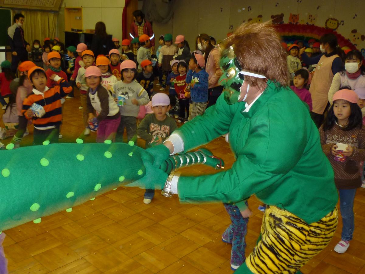 熊町幼稚園 豆まき（2011年2月3日） 写真 4