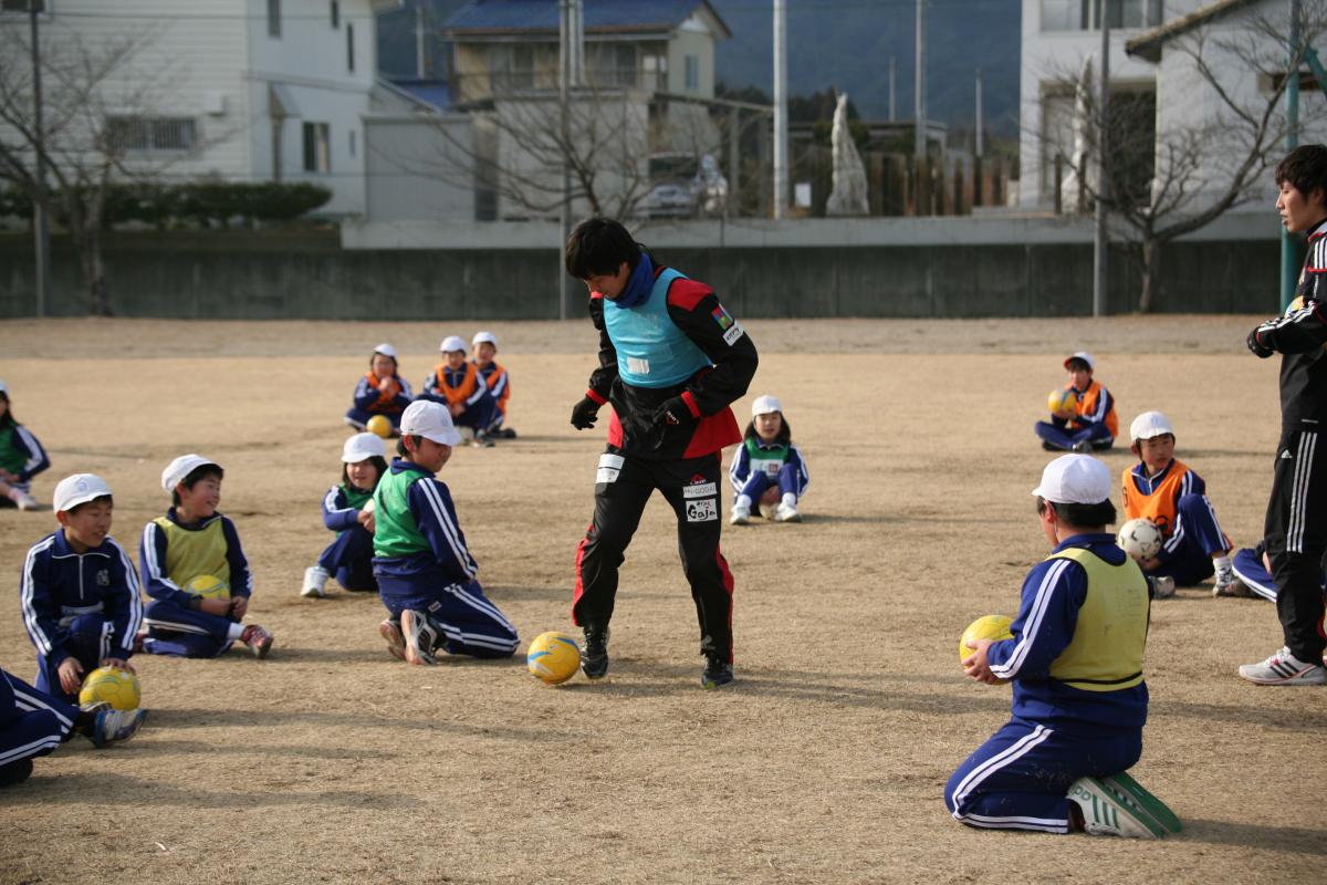 大野小学校 サッカー教室（2011年2月8日） 写真 3