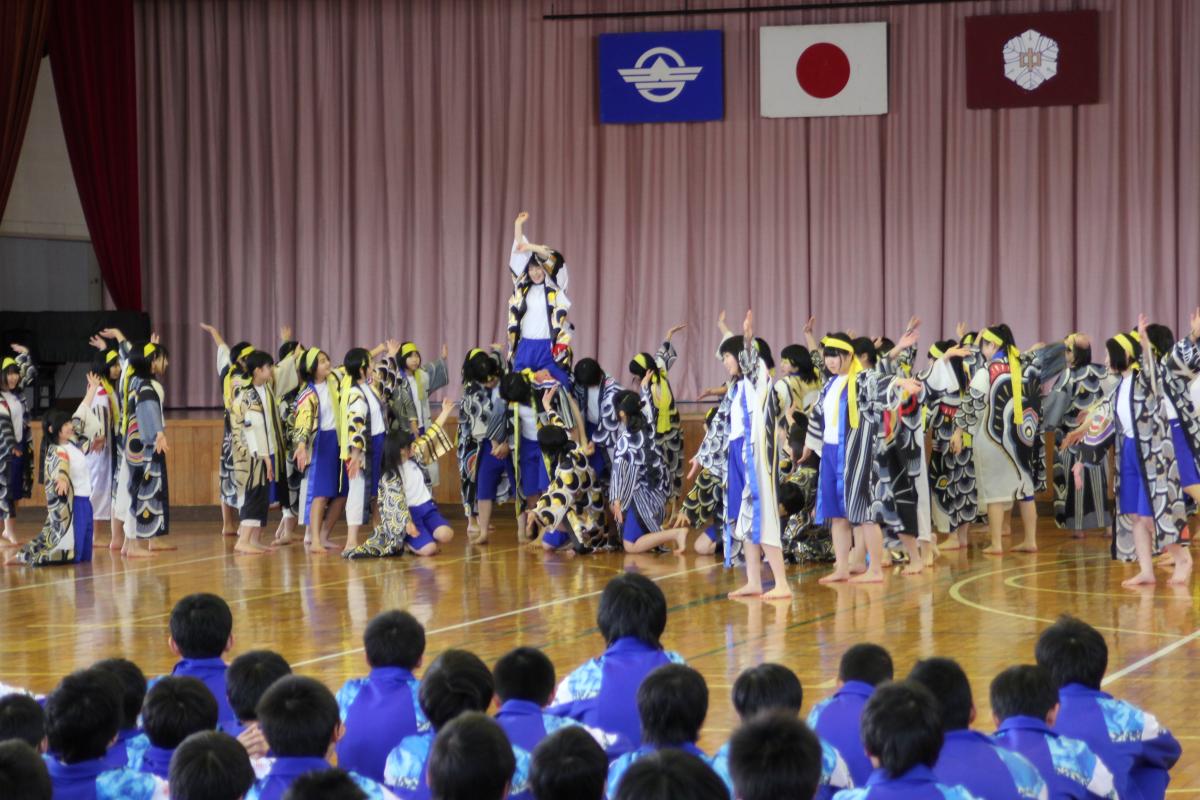 大熊中学校 引継ぎ式（2011年2月18日） 写真 10