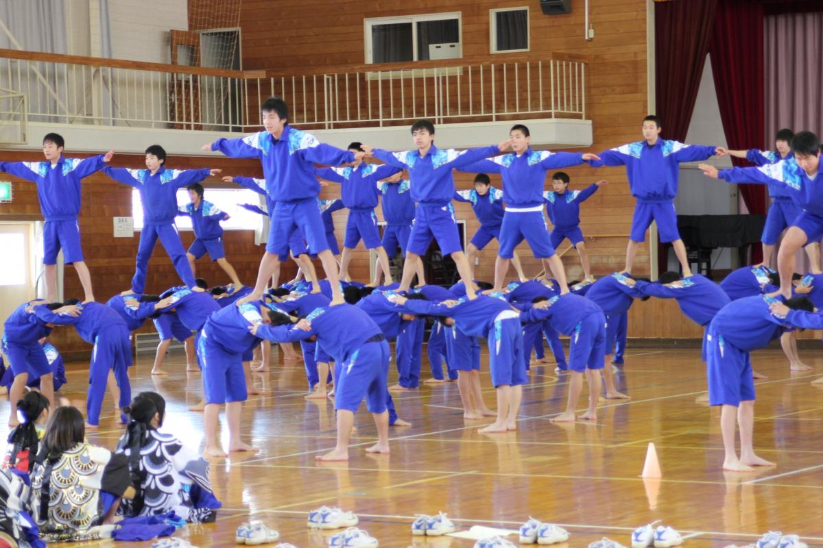 大熊中学校 引継ぎ式（2011年2月18日） 写真 9