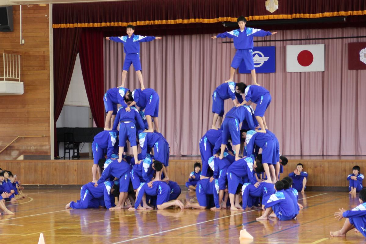 大熊中学校 引継ぎ式（2011年2月18日） 写真 6