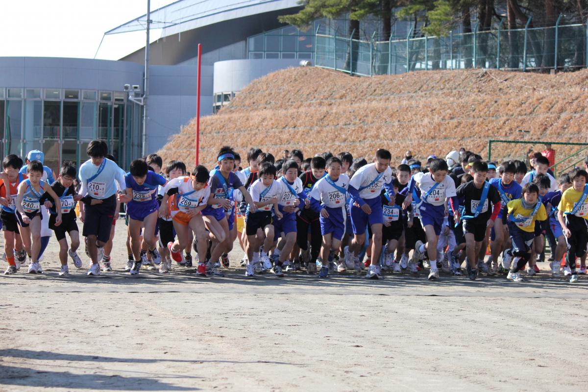 おおくま駅伝（2011年2月20日） 写真 1