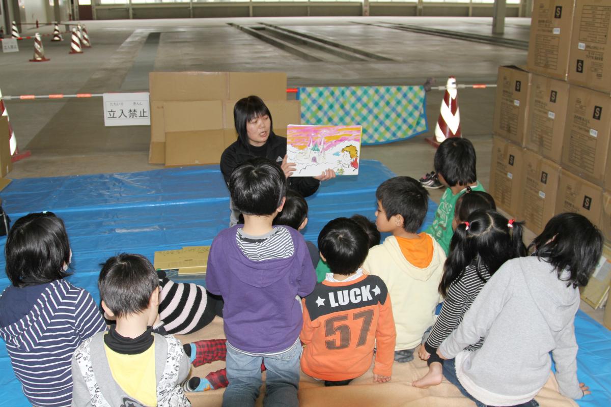 田村市内の避難所（2011年3月19日から26日） 写真 10