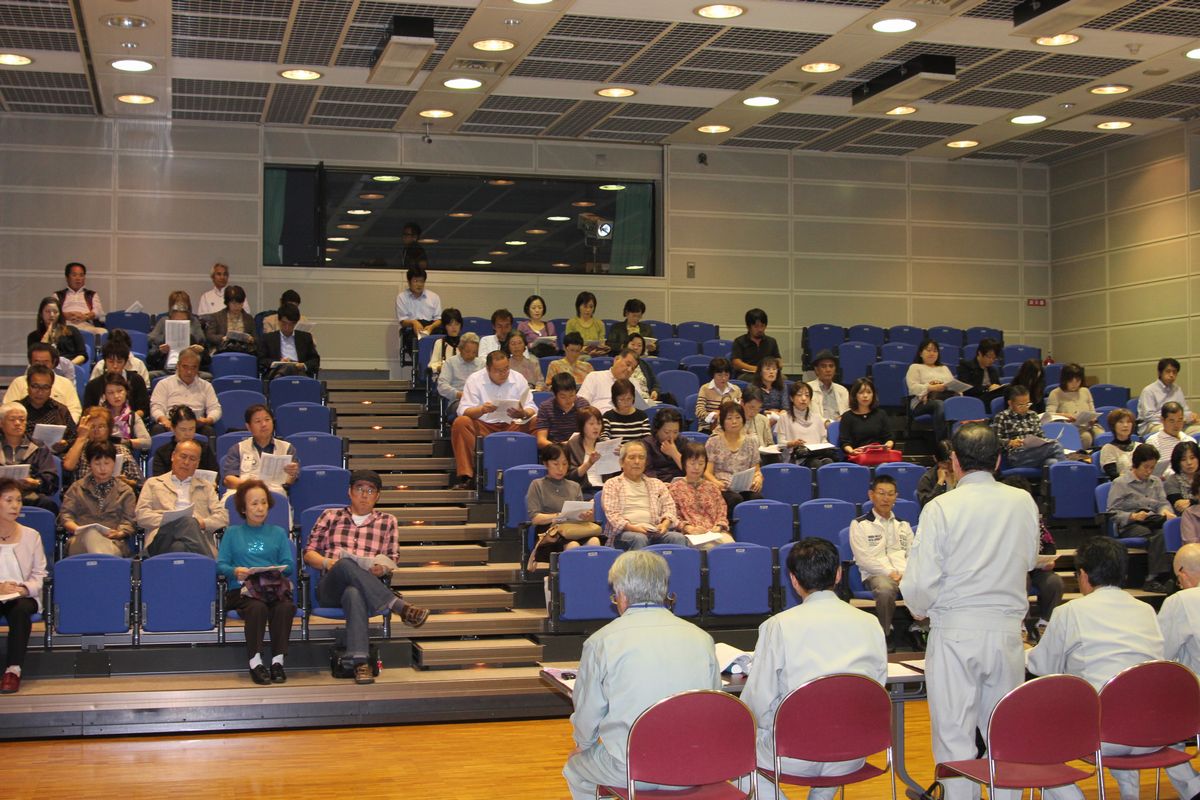 平成23年度 町政懇談会（2011年10月17日） 写真 1