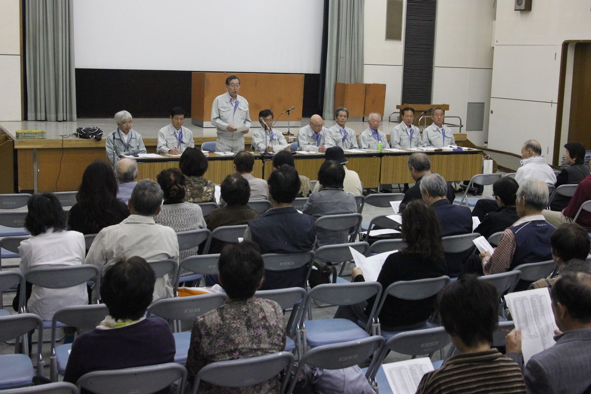 平成23年度 町政懇談会（2011年10月17日） 写真 4