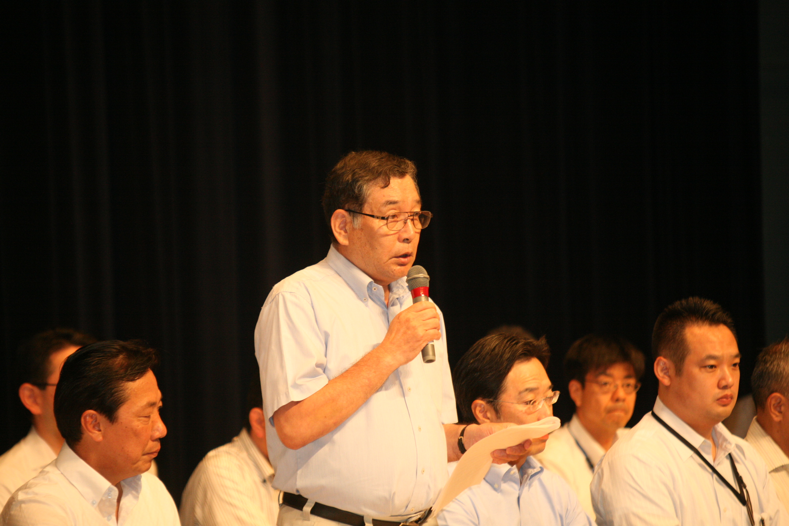 平成24年度町政懇談会（2012年8月25日） 写真 3