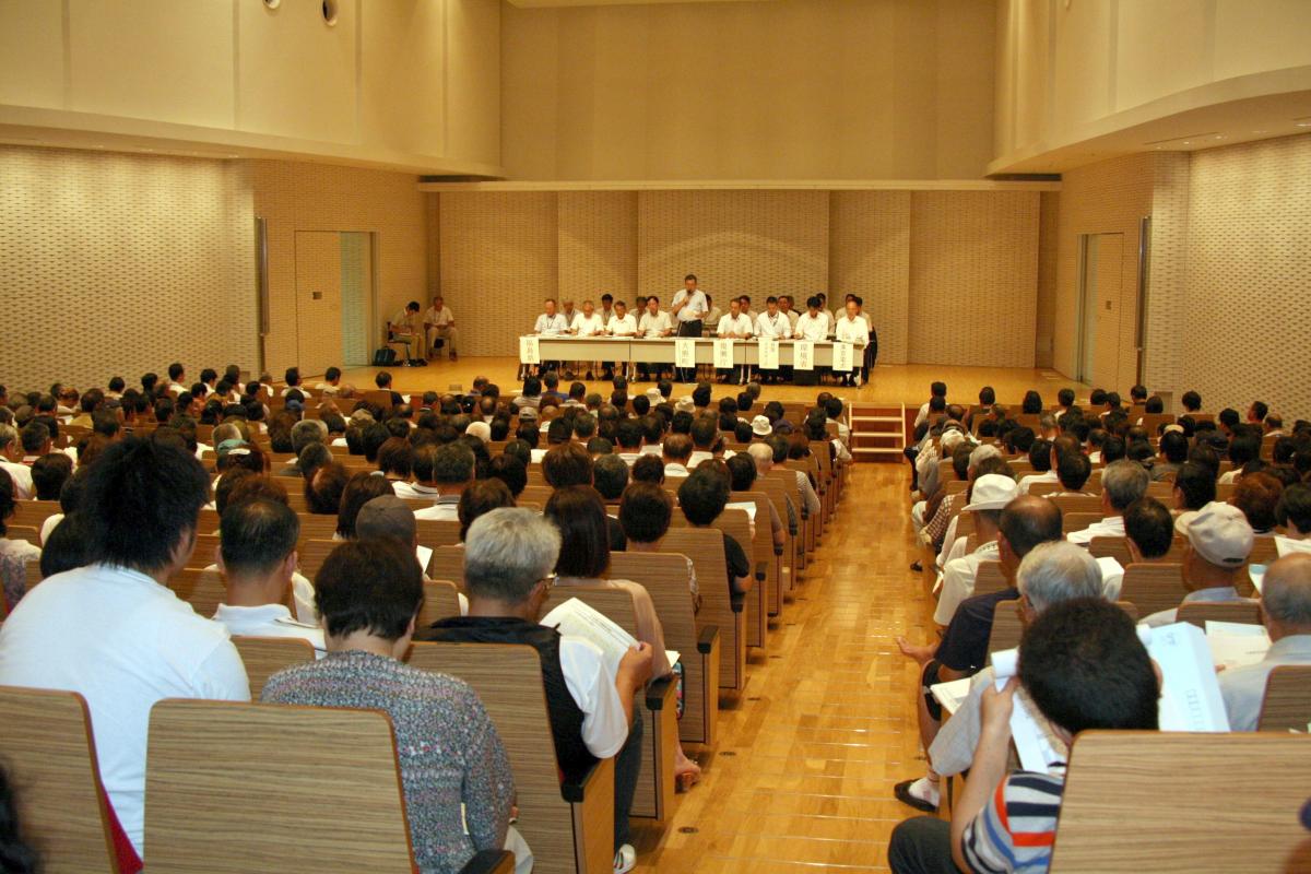 平成24年度町政懇談会（2012年8月25日） 写真 4