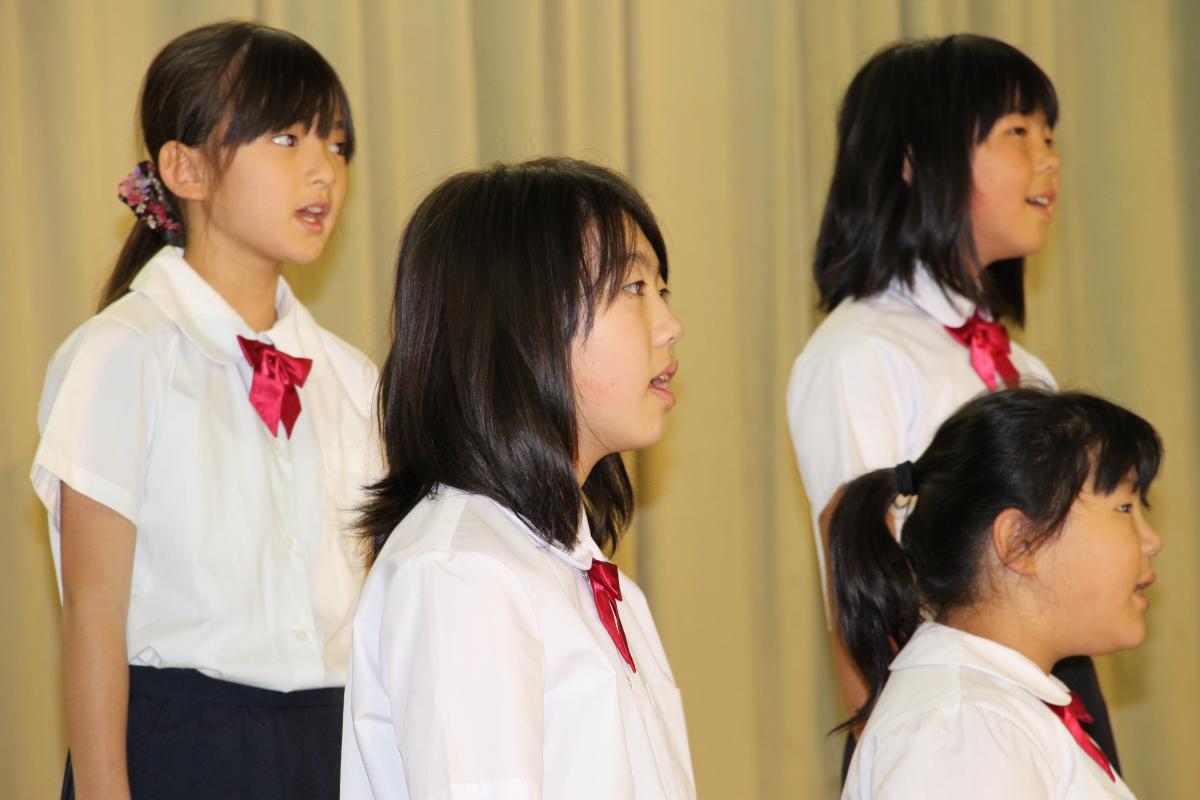 平成26年度熊町・大野小学校　合同学習発表会（2014年10月18日撮影） 写真 10