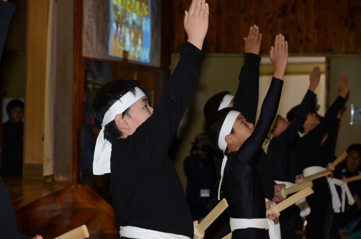 平成26年度熊町・大野小学校　合同学習発表会（2014年10月18日撮影） 写真 5