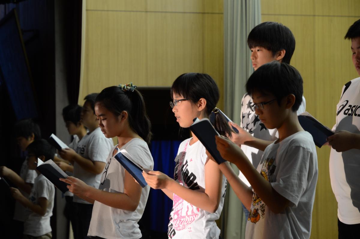 平成26年度熊町・大野小学校　合同学習発表会（2014年10月18日撮影） 写真 8