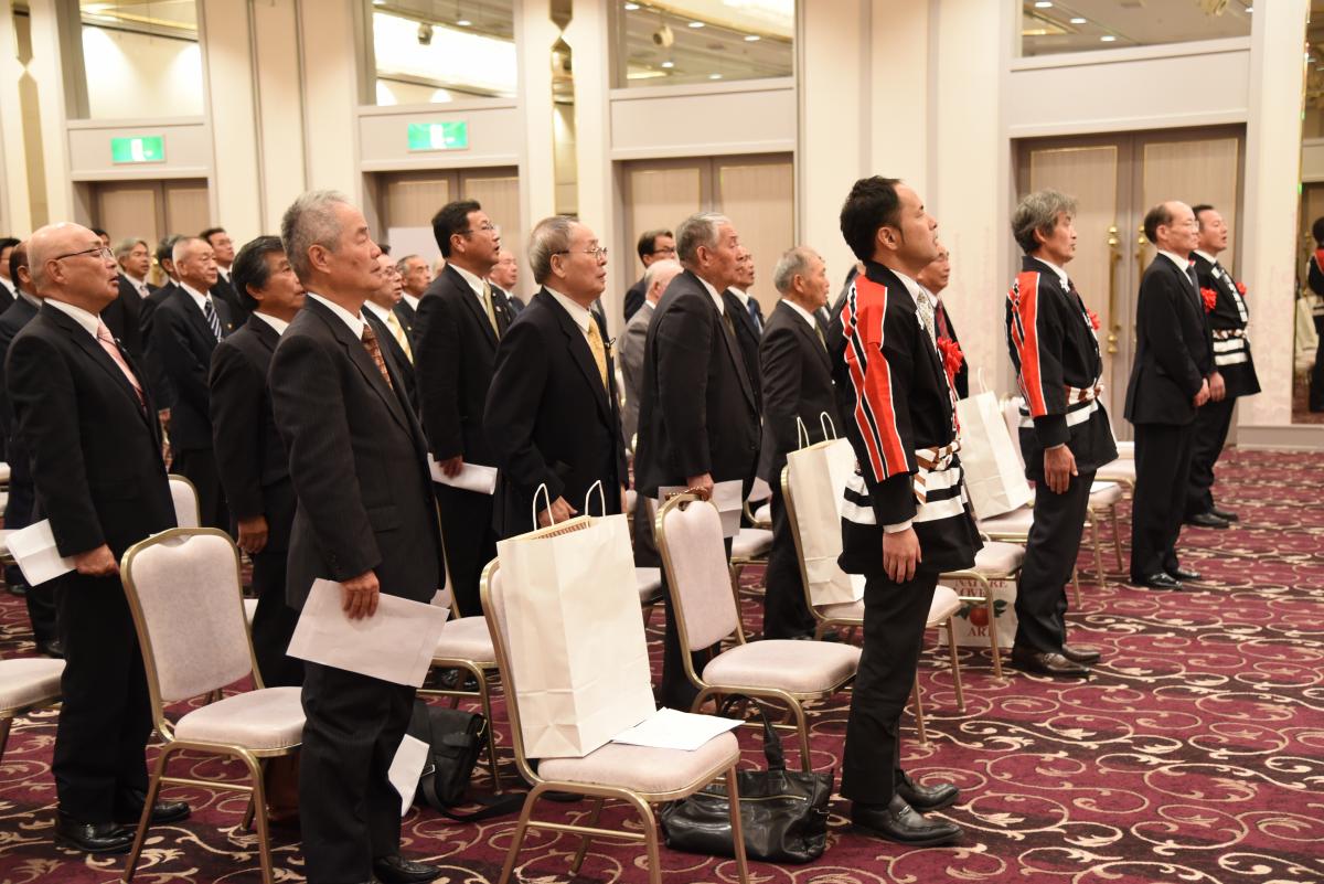 文化の日の11月3日、会津若松市の会津若松ワシントンホテルで行われた表彰式