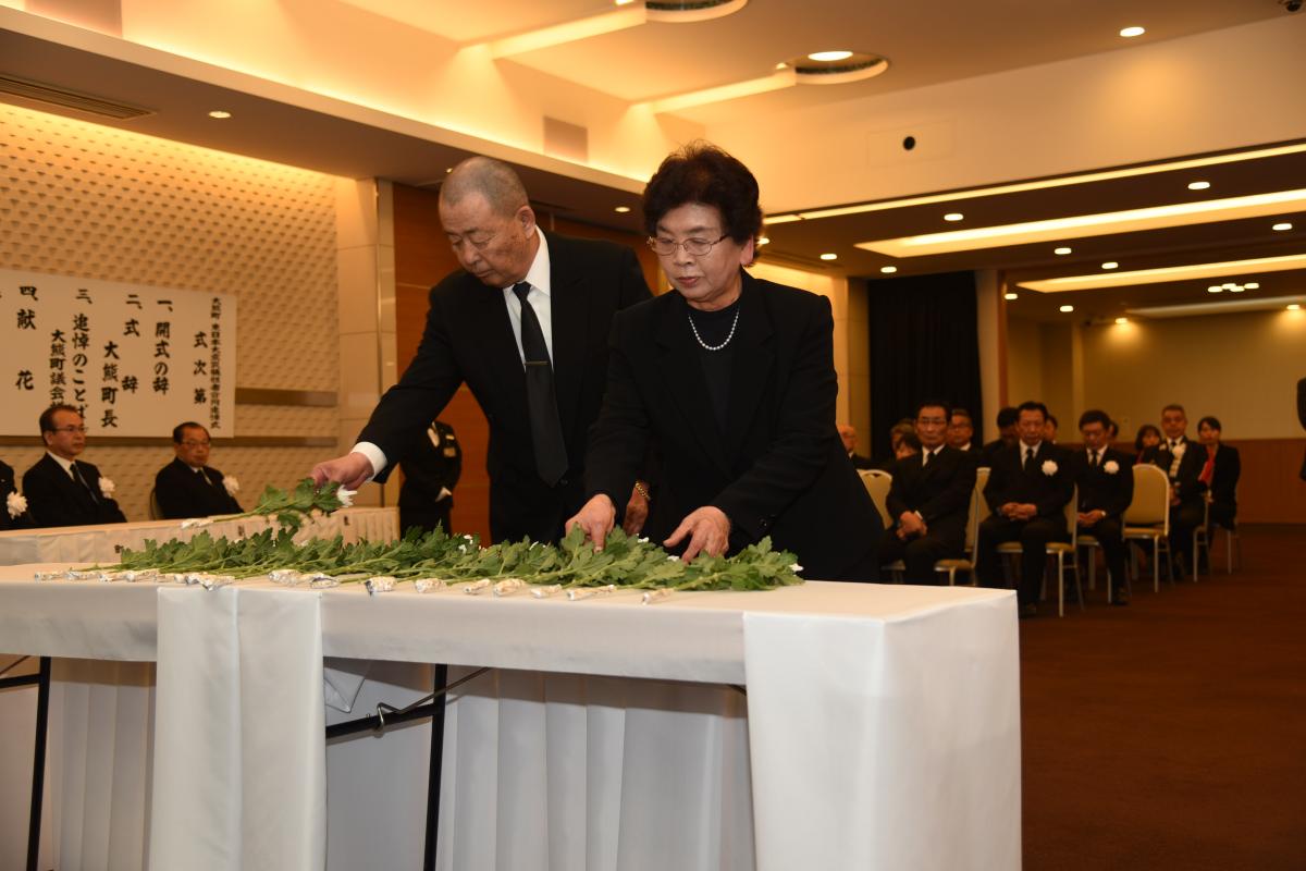 大熊町合同追悼式（2017年3月11日撮影） 写真 7