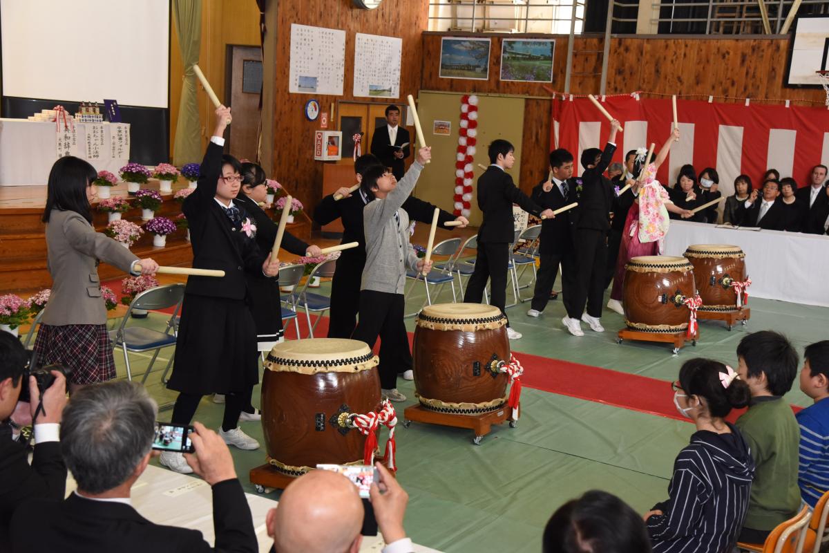 平成28年度熊町・大野小学校卒業証書授与式（2017年3月23日撮影） 写真 6