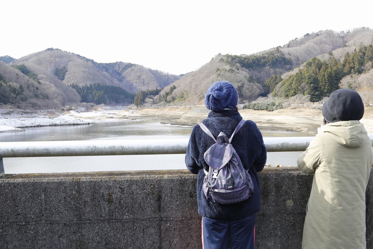 坂下ダムにはやまびこさんがいるそうです。