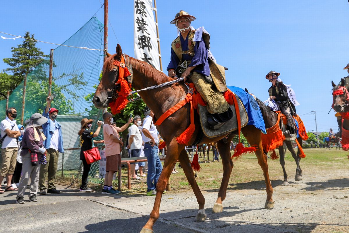 出陣する小野田政昭さん