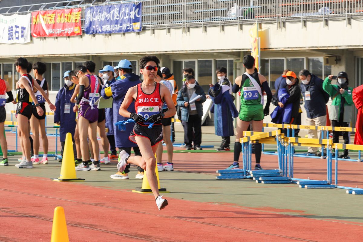 5区は須賀川市役所を目指して走ります。