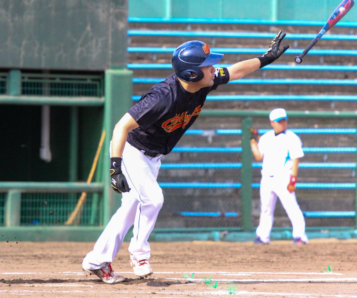 安打を放ち粘りを見せた伊藤和也選手