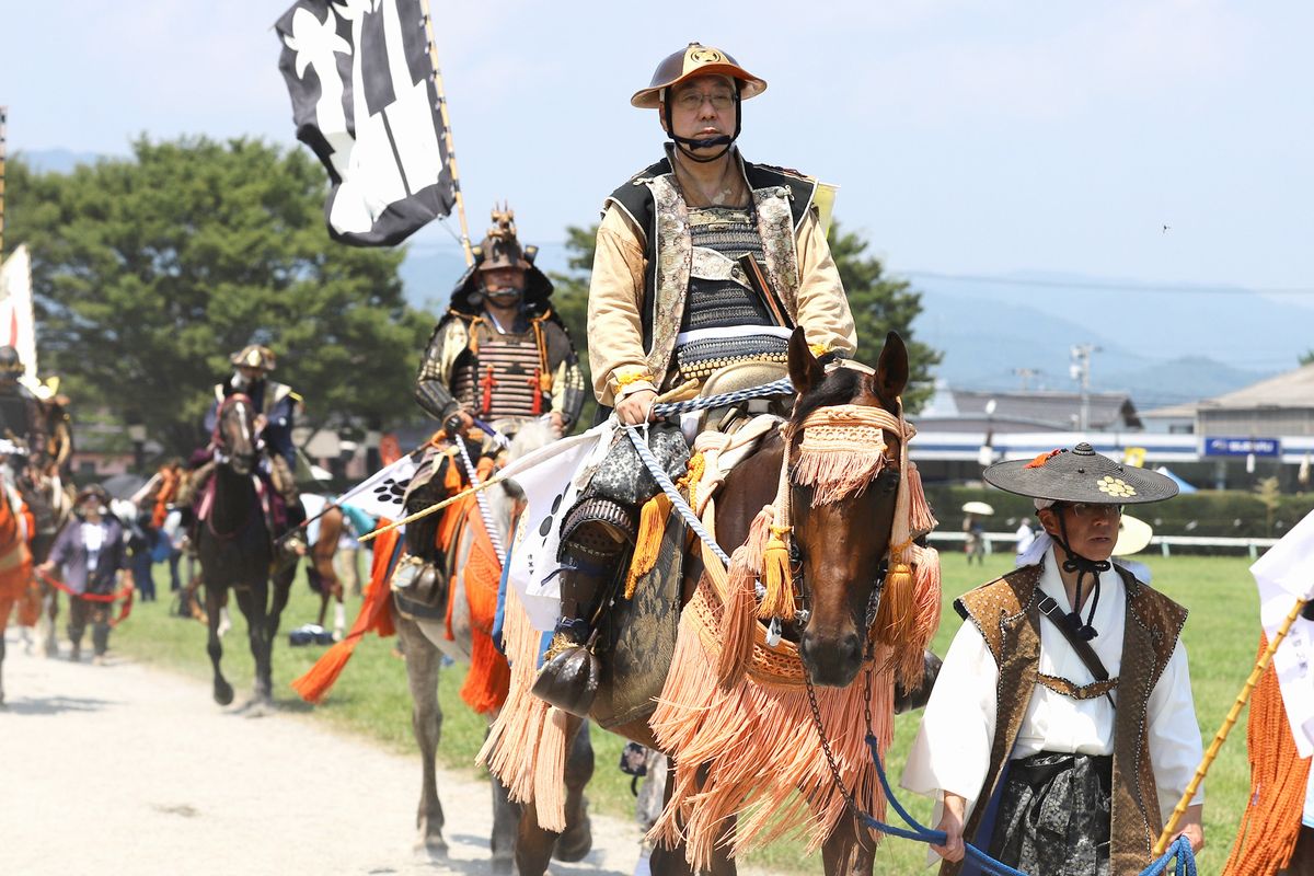 雲雀ケ原祭場地に到着した島副執行委員長