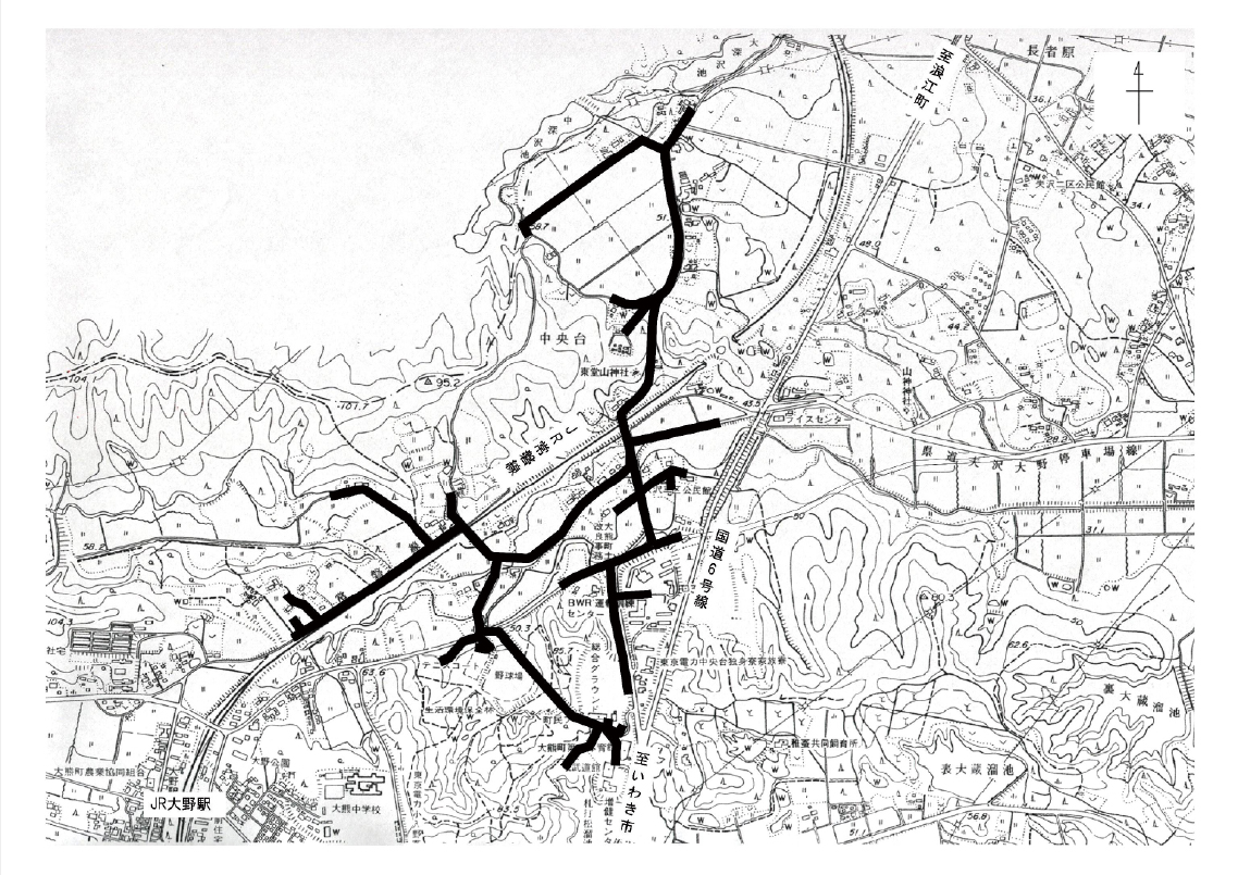 調査対象管路図