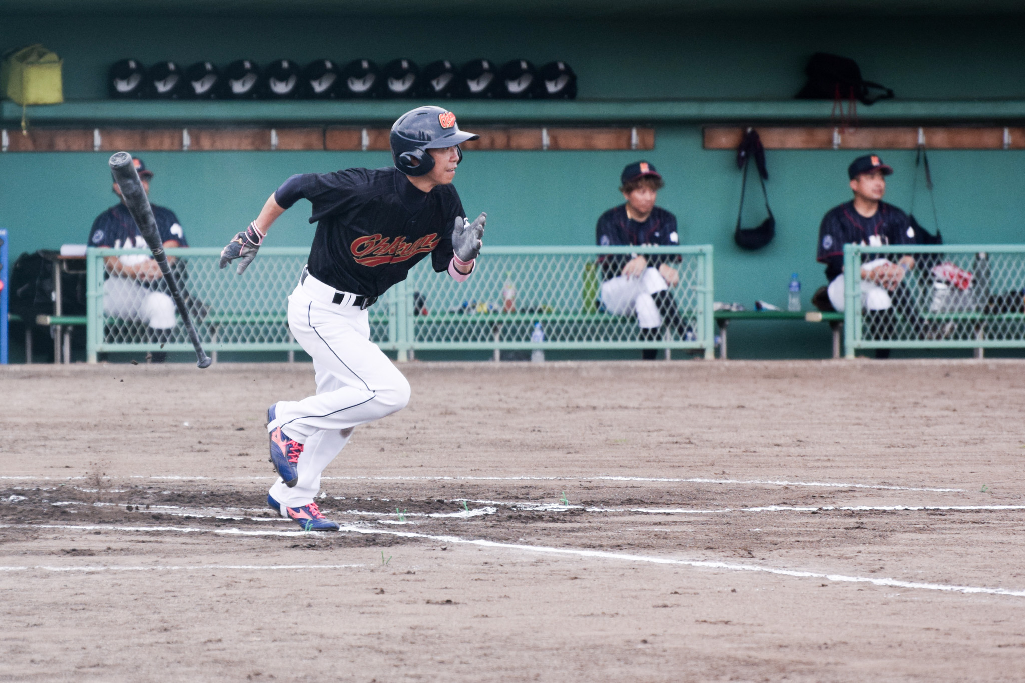 野球競技はポニーリーグNARAHA STADIUMと富岡町野球場の2会場で行われ、大熊町チームは富岡町野球場の第2試合に登場。浪江町との熱戦に臨みました。