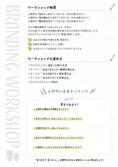 チラシ裏