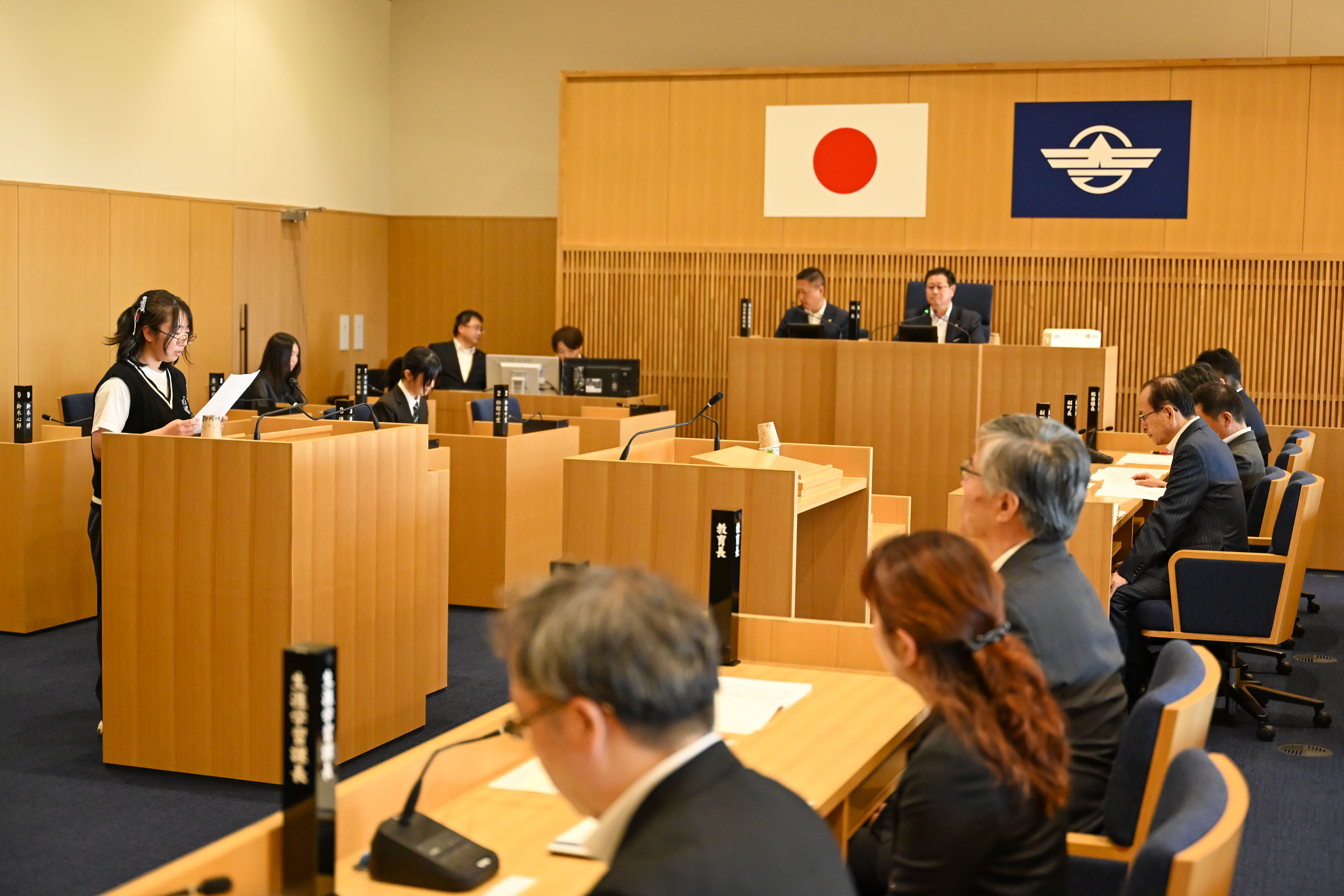 子ども議会の様子