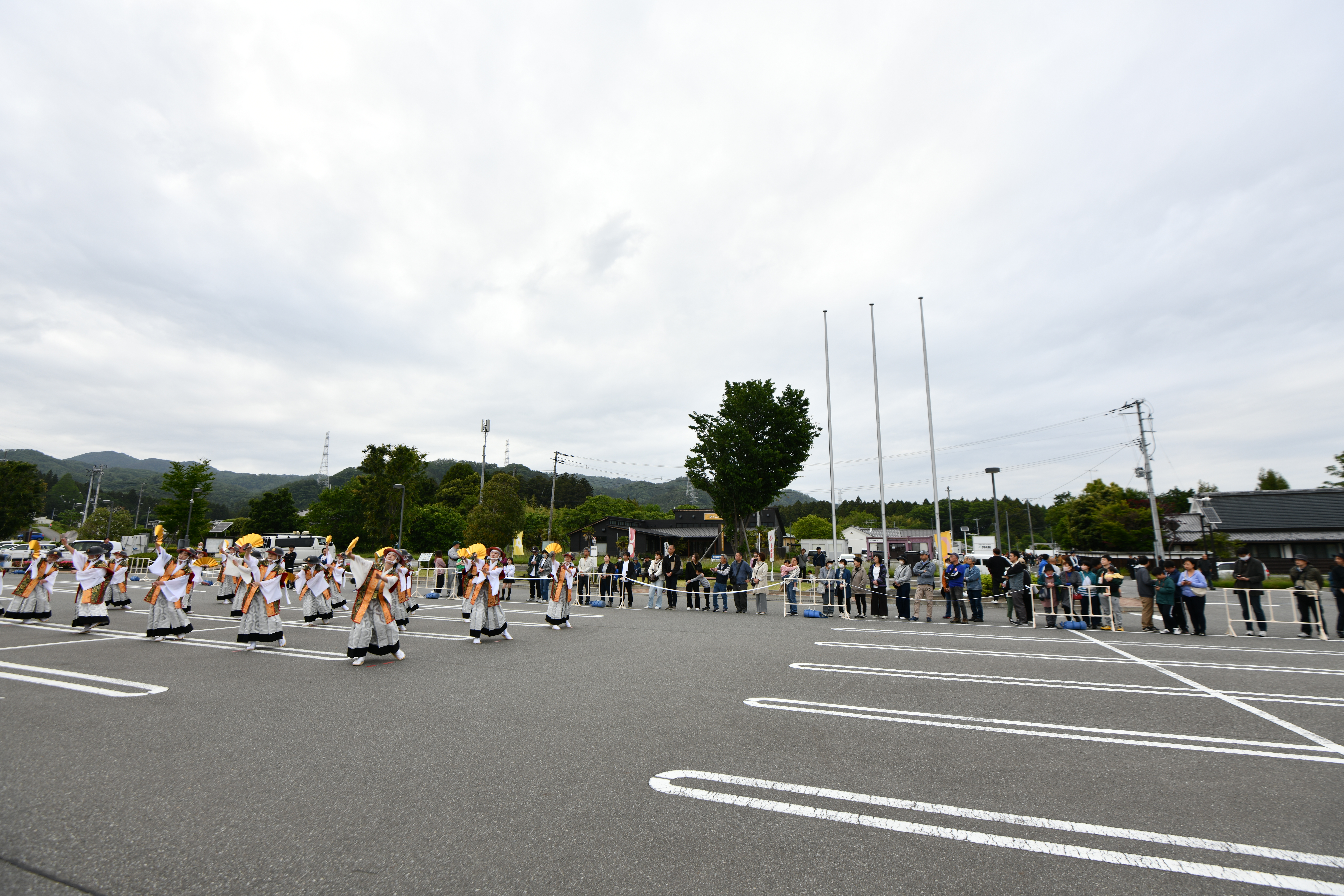 相馬流れ山踊り披露