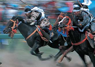 ミニ野馬追祭の写真