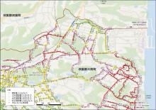 北東部空間線量率測定結果