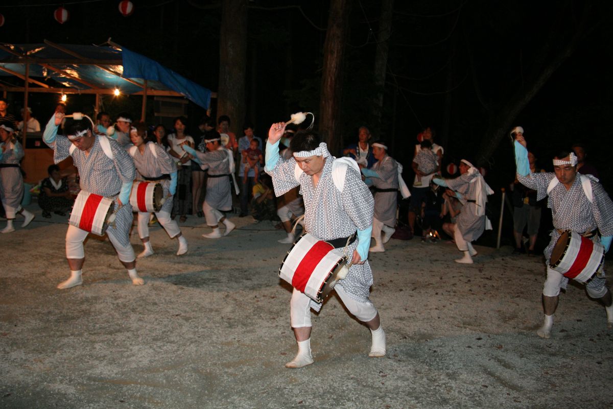 「じゃんがら念仏太鼓踊り」は大熊町指定無形民俗文化財に指定されています