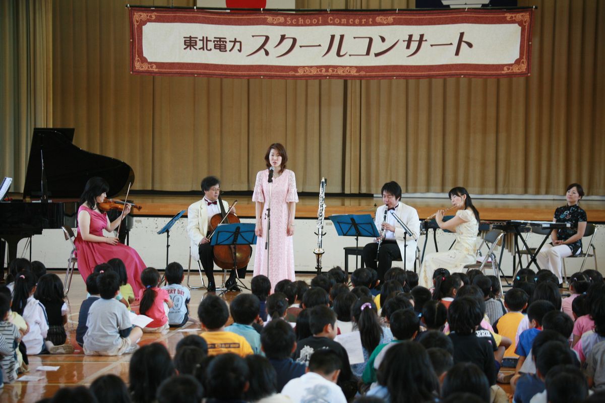 迫力のある生演奏を披露してくれた皆さん