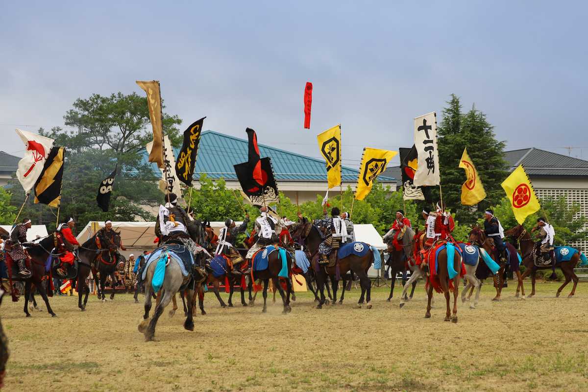 標葉郷本陣での神旗争奪戦